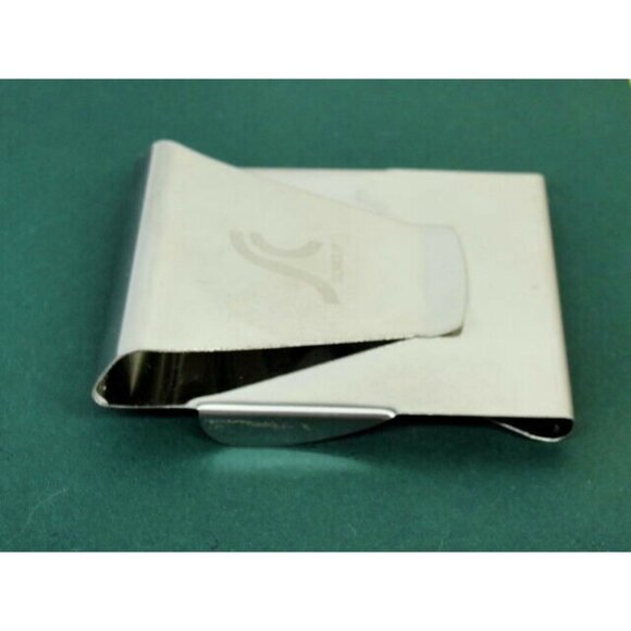 Slim Clip Money Clip Stainless Steel Wallet Credit Card  Silver - Picture 2 of 9